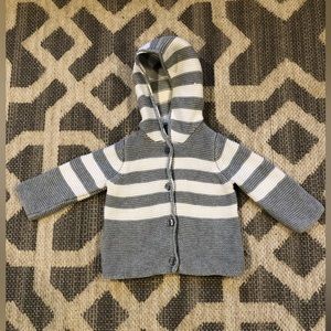 Hanna Andersson organic knit cardigan great used condition